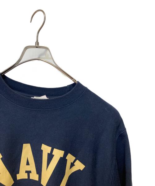 Champion（チャンピオン）Champion (チャンピオン) プリントスウェット ネイビー サイズ:Ｍの古着・服飾アイテム
