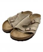 BIRKENSTOCKビルケンシュトック）の古着「スウェードサンダル」｜ベージュ