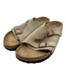 BIRKENSTOCK（ビルケンシュトック）の古着「スウェードサンダル」｜ベージュ