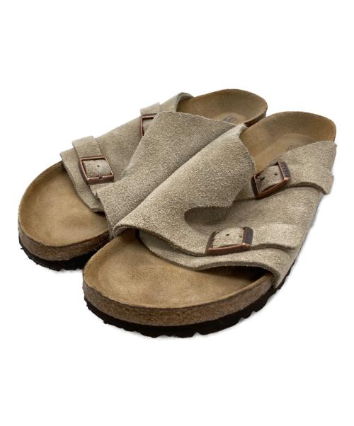 BIRKENSTOCK（ビルケンシュトック）BIRKENSTOCK (ビルケンシュトック) スウェードサンダル ベージュ サイズ:26cmの古着・服飾アイテム