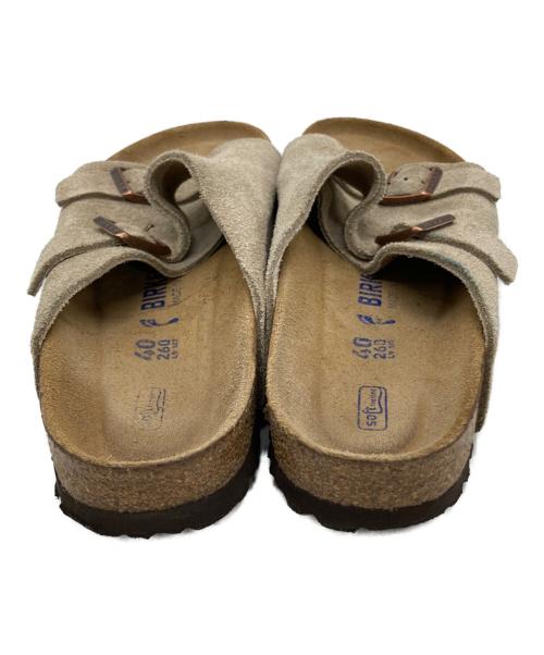 BIRKENSTOCK（ビルケンシュトック）BIRKENSTOCK (ビルケンシュトック) スウェードサンダル ベージュ サイズ:26cmの古着・服飾アイテム