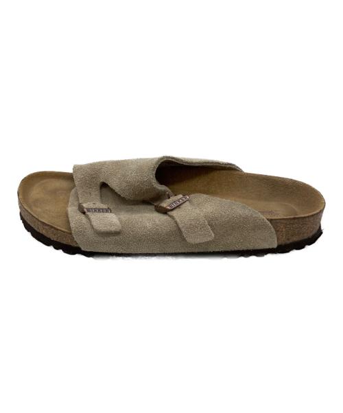 BIRKENSTOCK（ビルケンシュトック）BIRKENSTOCK (ビルケンシュトック) スウェードサンダル ベージュ サイズ:26cmの古着・服飾アイテム