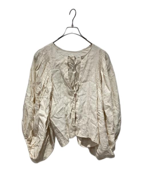 CHAOS（カオス）Chaos (カオス) エシレブルゾン シャツ ベージュ サイズ:Freeの古着・服飾アイテム