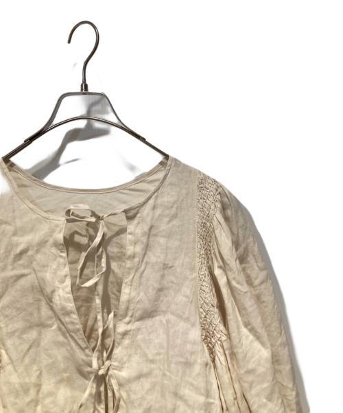 CHAOS（カオス）Chaos (カオス) エシレブルゾン シャツ ベージュ サイズ:Freeの古着・服飾アイテム