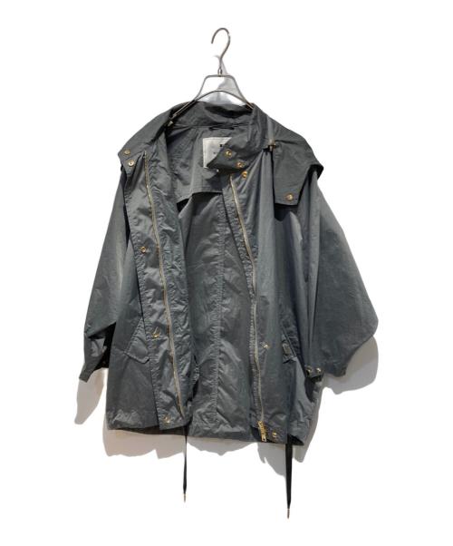 WOOLRICH（ウールリッチ）WOOLRICH (ウールリッチ) ANORAK アノラックパーカー グレー サイズ:Sの古着・服飾アイテム