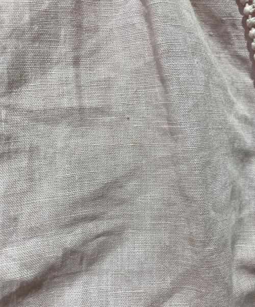 ne quittez pas（ヌキテパ）ne quittez pas (ヌキテパ) COTTON LINEN LACE BLOUSE ピンク サイズ:ＦＲＥＥの古着・服飾アイテム