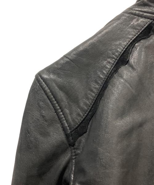 14th addiction（フォーティーンスアディクション）14th Addiction (フォーティーンスアディクション) レザージャケット ブラック サイズ:2の古着・服飾アイテム