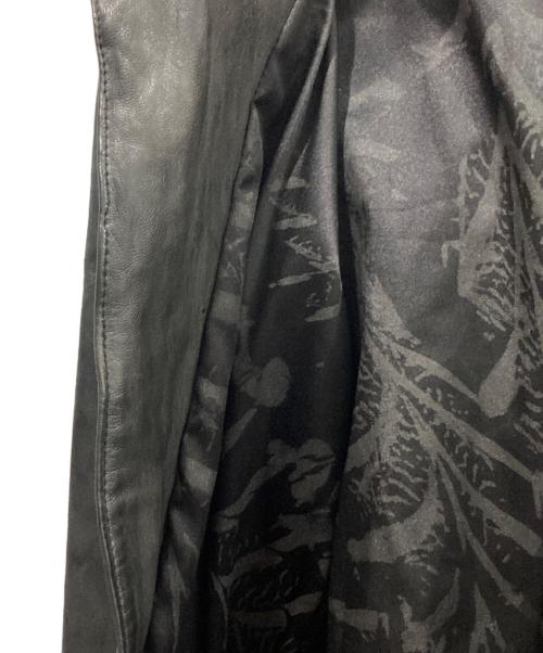 14th addiction（フォーティーンスアディクション）14th Addiction (フォーティーンスアディクション) レザージャケット ブラック サイズ:2の古着・服飾アイテム