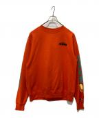 BOYS OF SUMMERボーイズオブサマー）の古着「クルーネックスウェット」｜オレンジ