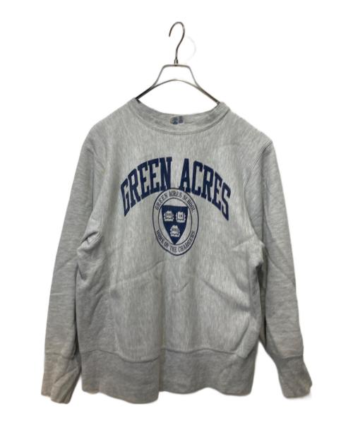 Champion（チャンピオン）Champion (チャンピオン) プリントスウェット グレー サイズ:Ｍの古着・服飾アイテム