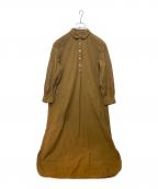 H&bypool－）の古着「シャツワンピース」｜ブラウン