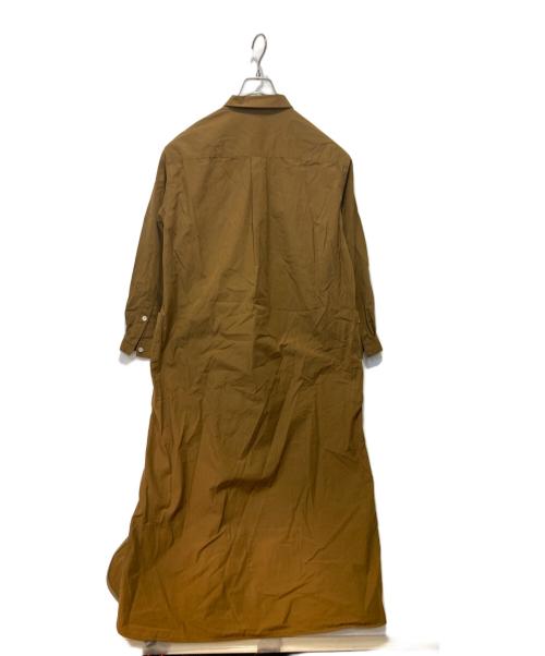 H&bypool（－）H&bypool (－) シャツワンピース ブラウン サイズ:表記無しの古着・服飾アイテム