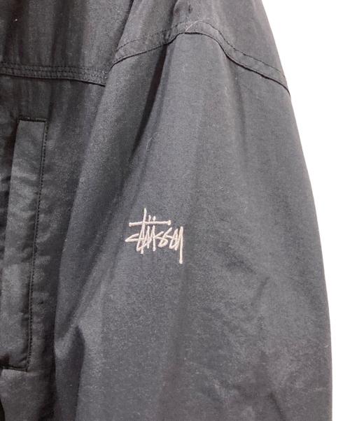 stussy（ステューシー）stussy (ステューシー) 90’s ナイロンジャケット ブラック×グレー サイズ:Lの古着・服飾アイテム