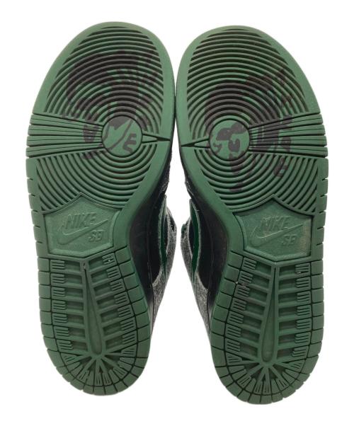 NIKE SB（ナイキエスビー）NIKE SB (ナイキエスビー) There Skateboards (ゼアスケートボード) ローカットスニーカー グリーン×ブラック サイズ:26.0の古着・服飾アイテム