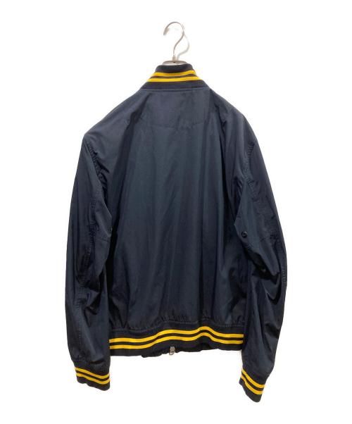 POLO RALPH LAUREN（ポロ・ラルフローレン）POLO RALPH LAUREN (ポロ・ラルフローレン) スタンドカラージャケット ネイビー×イエロー サイズ:Mの古着・服飾アイテム