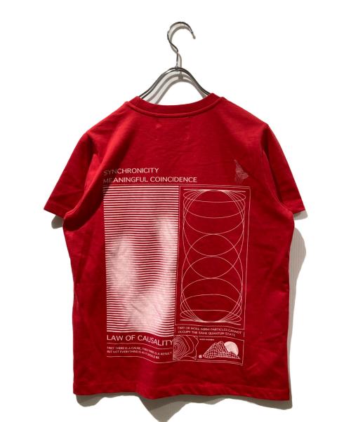 gadid anoniem（ガディッド アノニム）gadid anoniem (ガディッド アノニム) ZEKE Tシャツ レッド サイズ:Freeの古着・服飾アイテム
