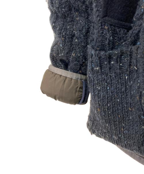 sacai（サカイ）sacai (サカイ) コルクボタンニット コート ネイビー サイズ:2の古着・服飾アイテム