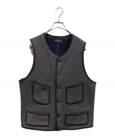 BROWN'S BEACH JACKET ベストブラック 46サイズ 新品未使用 中古・古着通販】BROWN'S BEACH JACKET (ブラウンズビーチジャケット