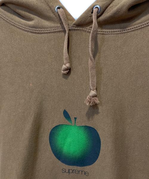 SUPREME（シュプリーム）Supreme (シュプリーム) 19SS Apple Hooded Sweatshirt ベージュ サイズ:Ｌの古着・服飾アイテム