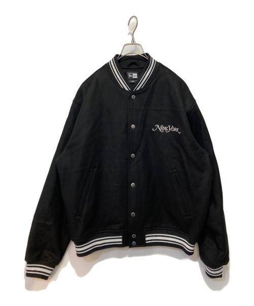 New Era（ニューエラ）New Era (ニューエラ) メルトンヴァ―シティジャケット ブラック サイズ:Ｌの古着・服飾アイテム