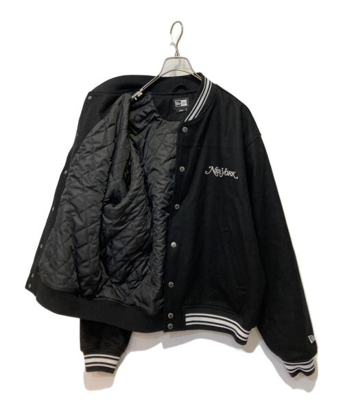 New Era（ニューエラ）New Era (ニューエラ) メルトンヴァ―シティジャケット ブラック サイズ:Ｌの古着・服飾アイテム
