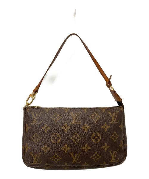 LOUIS VUITTON（ルイ ヴィトン）LOUIS VUITTON (ルイ ヴィトン) ポーチ ブラウンの古着・服飾アイテム