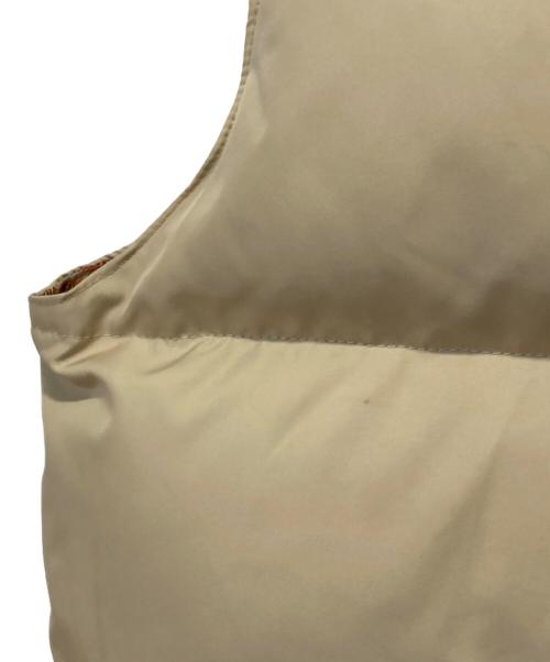 stussy（ステューシー）stussy (ステューシー) ダウンベスト ベージュ サイズ:Sの古着・服飾アイテム