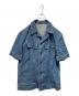 MIU MIU（ミュウミュウ）の古着「半袖デニムシャツ」｜ブルー