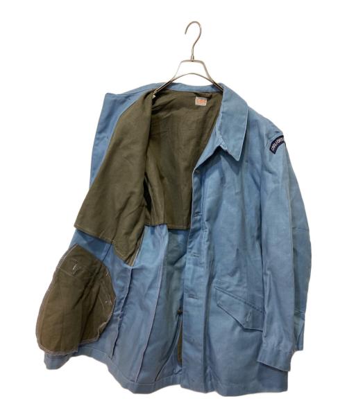 スウェーデン軍（スウェーデングン）スウェーデン軍 (スウェーデングン) ジャケット ブルー サイズ:C54の古着・服飾アイテム