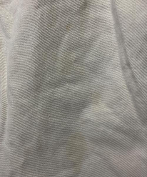 Porter Classic（ポータークラシック）Porter Classic (ポータークラシック) ホワイト コットン ワイドパンツ ホワイト サイズ:Lの古着・服飾アイテム