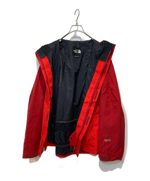 THE NORTH FACE（ザ ノース フェイス）THE NORTH FACE (ザ ノース フェイス) GORE-TEX MOUNTAIN JACKET レッド サイズ:Lの古着・服飾アイテム