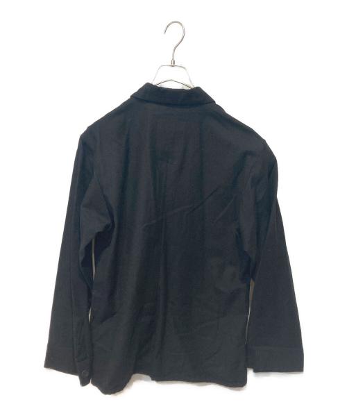 Y's（ワイズ）Y's (ワイズ) ステッチワークウールジャケット ブラック サイズ:3の古着・服飾アイテム