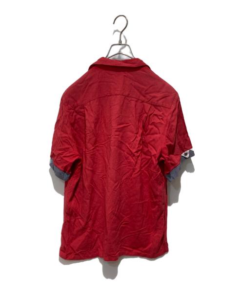 SPORTSMAN（スポーツマン）Sportsman (スポーツマン) オープンカラーシャツ レッド サイズ:Mの古着・服飾アイテム