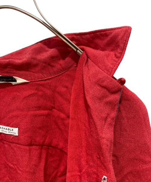 SPORTSMAN（スポーツマン）Sportsman (スポーツマン) オープンカラーシャツ レッド サイズ:Mの古着・服飾アイテム