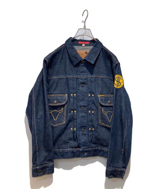 Pherrow's（フェローズ）PHERROW'S (フェローズ) デニムジャケット インディゴ サイズ:40の古着・服飾アイテム