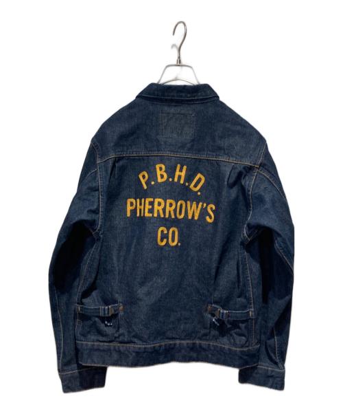 Pherrow's（フェローズ）PHERROW'S (フェローズ) デニムジャケット インディゴ サイズ:40の古着・服飾アイテム