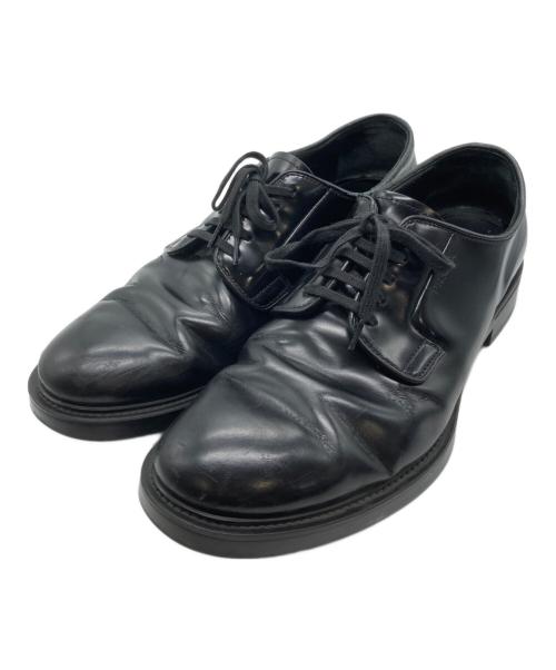 PRADA（プラダ）PRADA (プラダ) レザードレスシューズ ブラック サイズ:7 1/2の古着・服飾アイテム