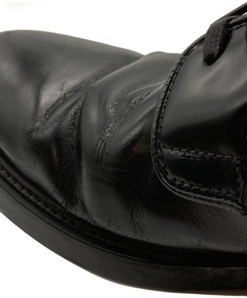 PRADA（プラダ）PRADA (プラダ) レザードレスシューズ ブラック サイズ:7 1/2の古着・服飾アイテム