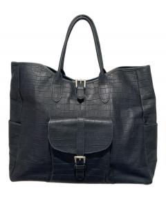 中古・古着通販】万双 (マンソウ) シモーネBOX トートバッグ｜ブランド