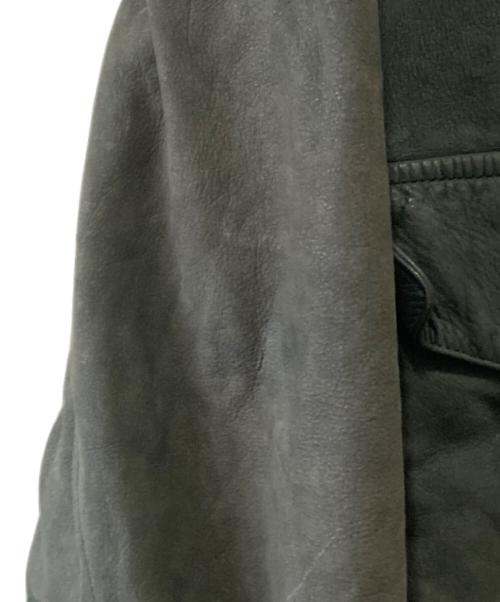 GITANO（ヒターノ）GITANO (ヒターノ) スウェードA2フライトジャケット グリーン サイズ:Mの古着・服飾アイテム