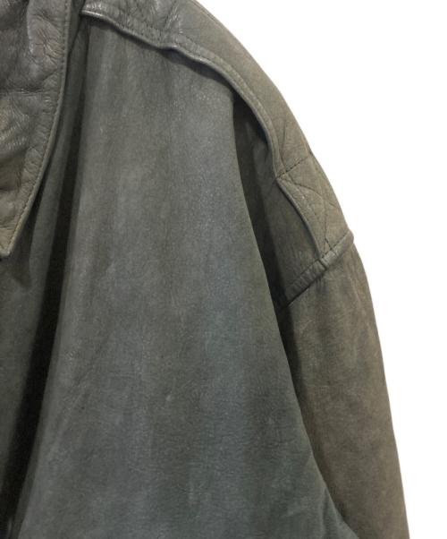 GITANO（ヒターノ）GITANO (ヒターノ) スウェードA2フライトジャケット グリーン サイズ:Mの古着・服飾アイテム