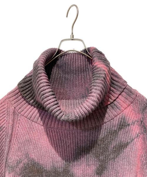 laid.B（レイド ビー）laid.B (レイド ビー) Autumn Leaves Knit ピンク サイズ:SIZE 2の古着・服飾アイテム