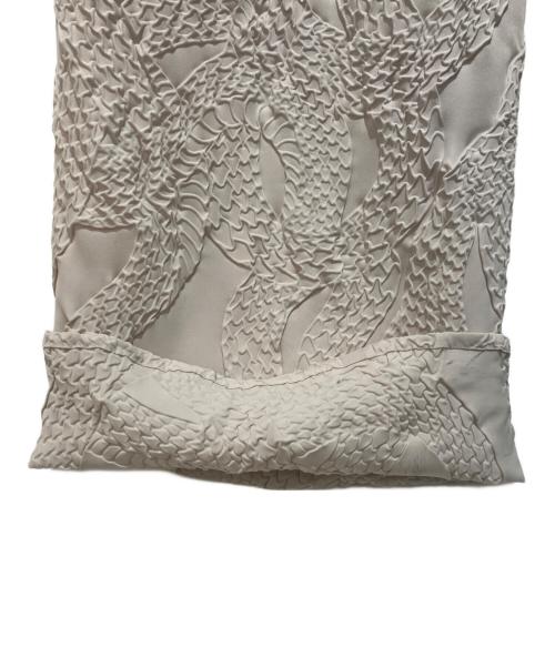 KOZABURO（コウザブロウ）KOZABURO (コウザブロウ) KOZY PANTS EMBOSSING TWILL ベージュ サイズ:1の古着・服飾アイテム