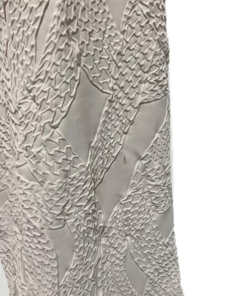 KOZABURO（コウザブロウ）KOZABURO (コウザブロウ) KOZY PANTS EMBOSSING TWILL ベージュ サイズ:1の古着・服飾アイテム