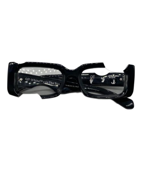OFFWHITE（オフホワイト）OFFWHITE (オフホワイト) 眼鏡 ブラック サイズ:SIZE 50□21の古着・服飾アイテム