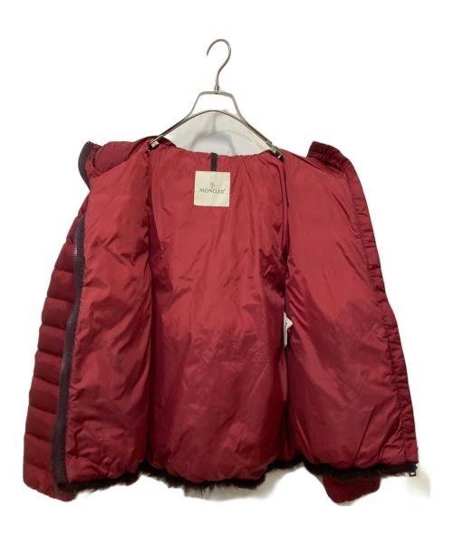MONCLER（モンクレール）MONCLER (モンクレール) ダウンジャケット/CHATEAUDUN レッド サイズ:1の古着・服飾アイテム