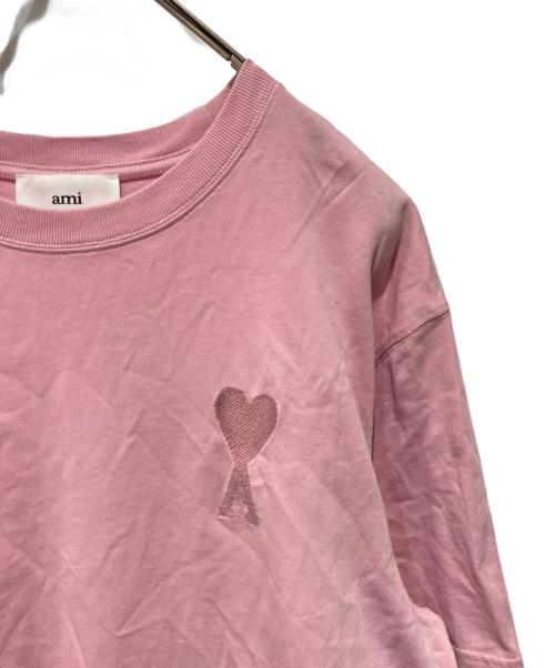 ami（アミ）ami (アミ) AMI Alexandre Mattiussi ピンク サイズ:Sの古着・服飾アイテム