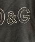 中古・古着 DOLCE & GABBANA (ドルチェ＆ガッバーナ) ストーンロゴTee ブラック サイズ:表記無し：8000円