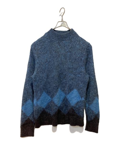 ARROW（アロー）ARROW (アロー) 60’s モヘアニット ブルー サイズ:Mの古着・服飾アイテム