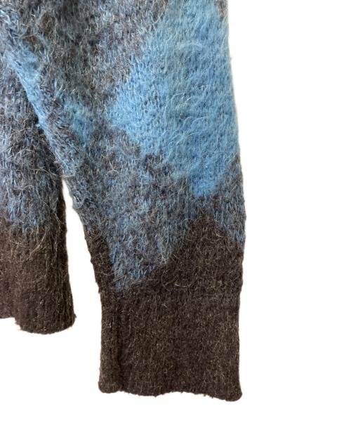 ARROW（アロー）ARROW (アロー) 60’s モヘアニット ブルー サイズ:Mの古着・服飾アイテム